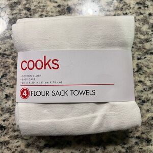 Cooks White Flour Sack Towels